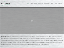 Tablet Screenshot of agvita.com.au